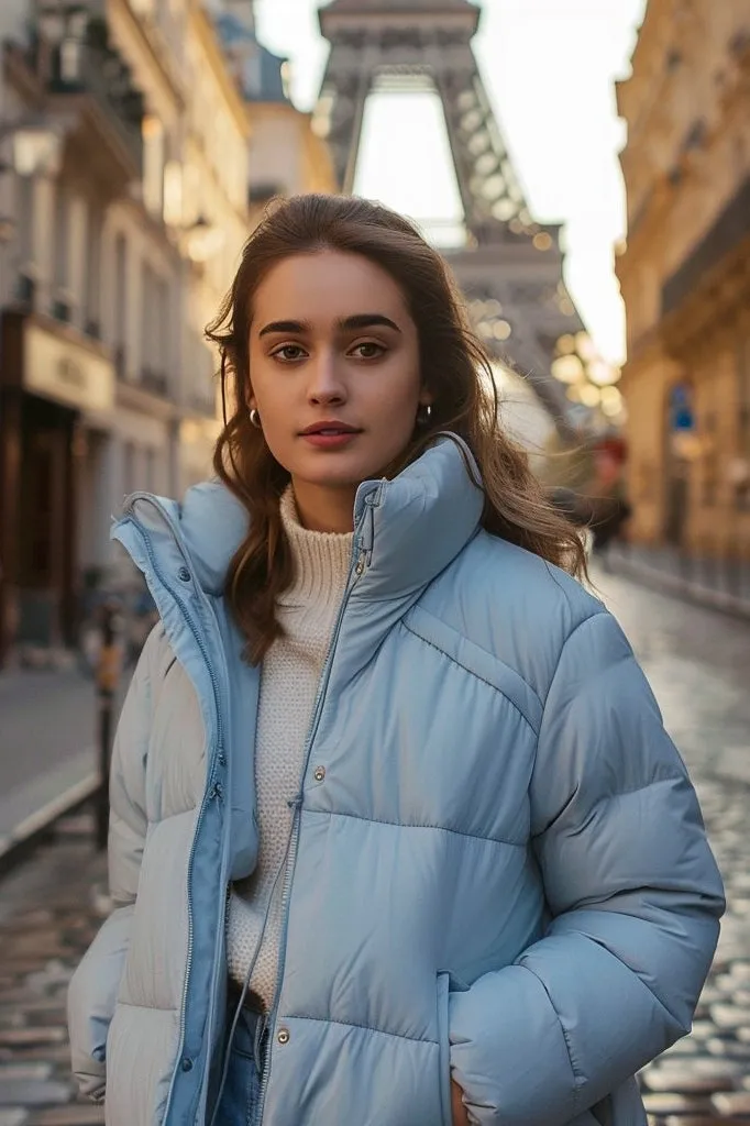 Romina - Doudoune Courte Parisienne Puffer