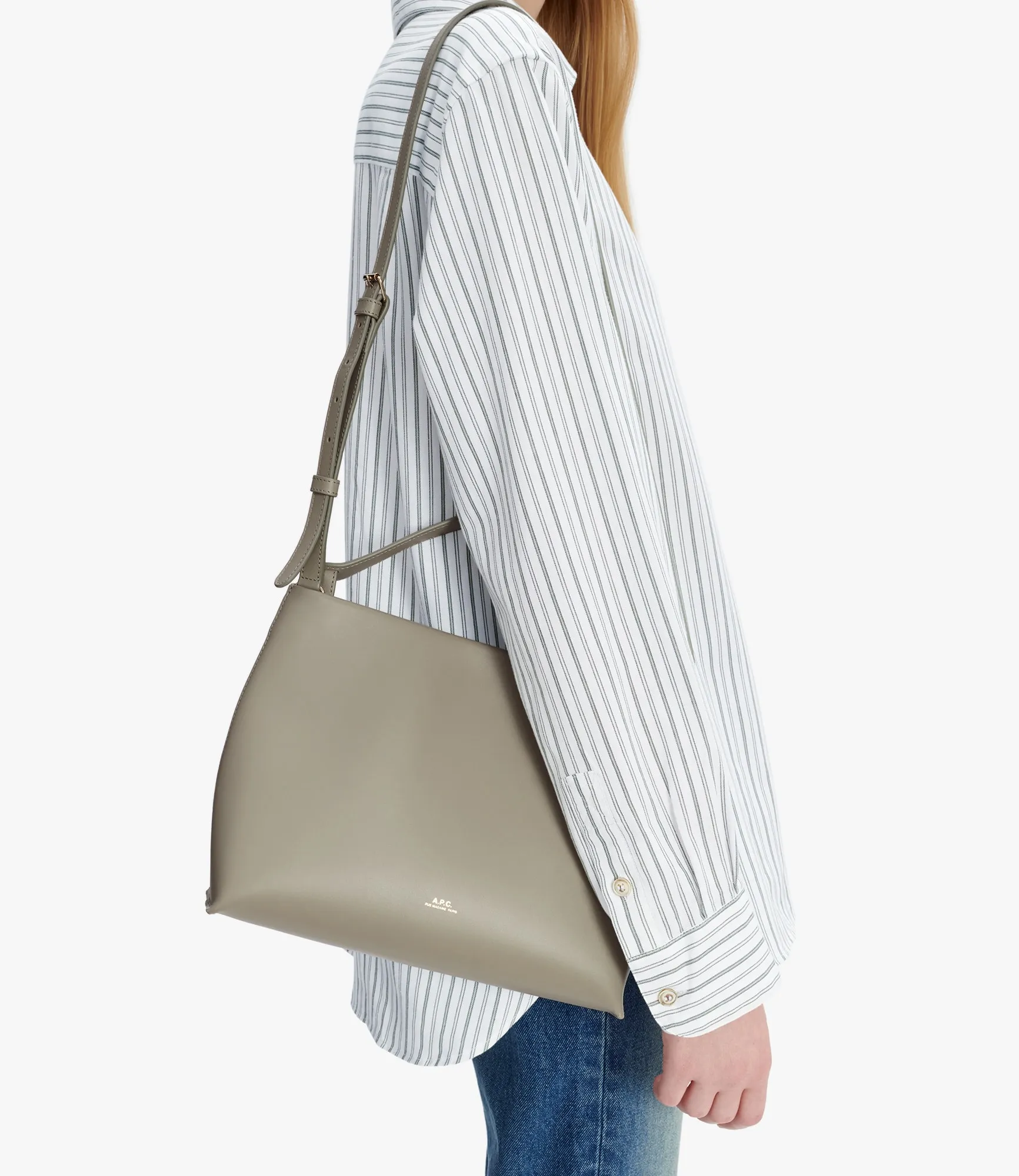 Sac Ashley Vert taupe | A.P.C.