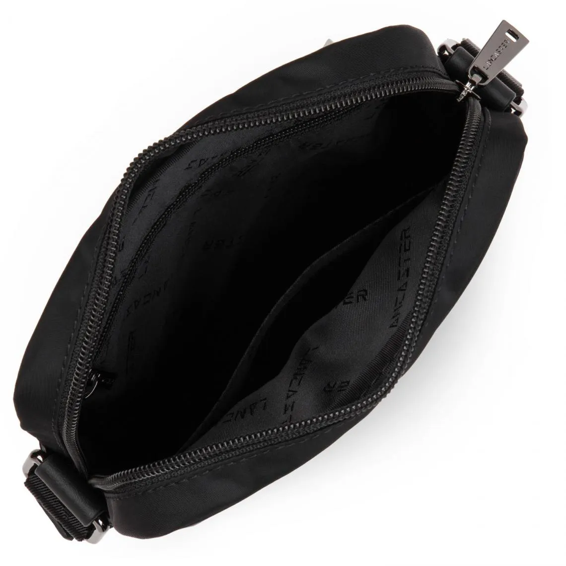 SACOCHE BANDOULIERE BASIC & SPORT - Nylon Noir Lancaster - Pochette & Sacoche Homme sur MenCorner