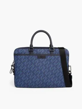 Sacoche TH Monogram pour ordinateur portable | Bleu | Tommy Hilfiger