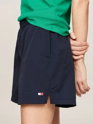 Short de sport Essential taille mi-haute | Bleu | Tommy Hilfiger