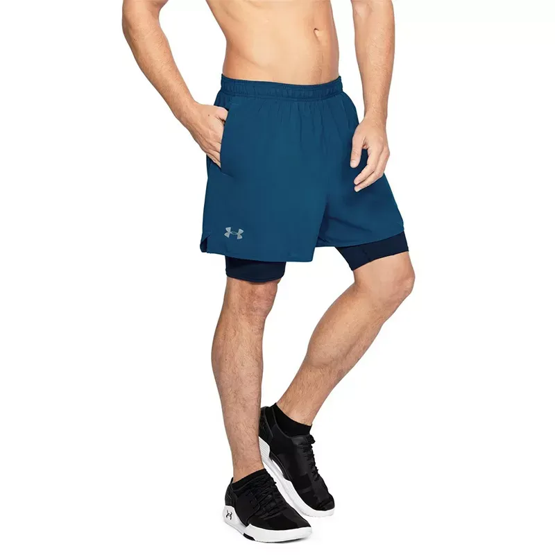 Short Under Armour Qualifier 2-in-1