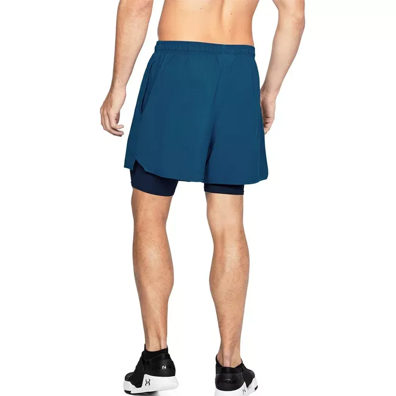 Short Under Armour Qualifier 2-in-1