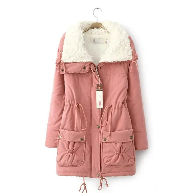 Sophie Paris l Parka Hiver Doublée en Peluche