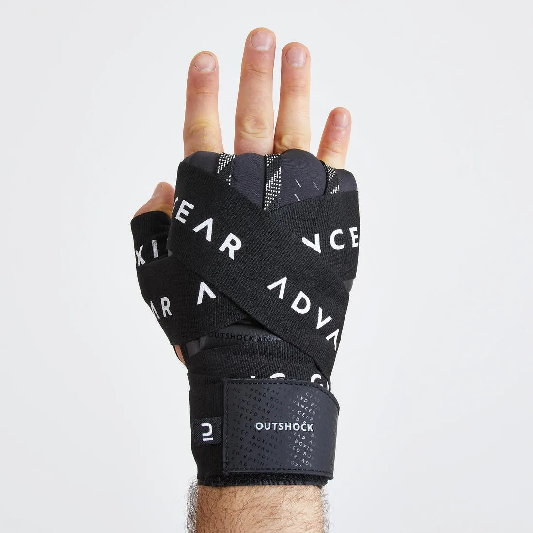 SOUS-GANTS DE BOXE 500 ERGO NOIRS