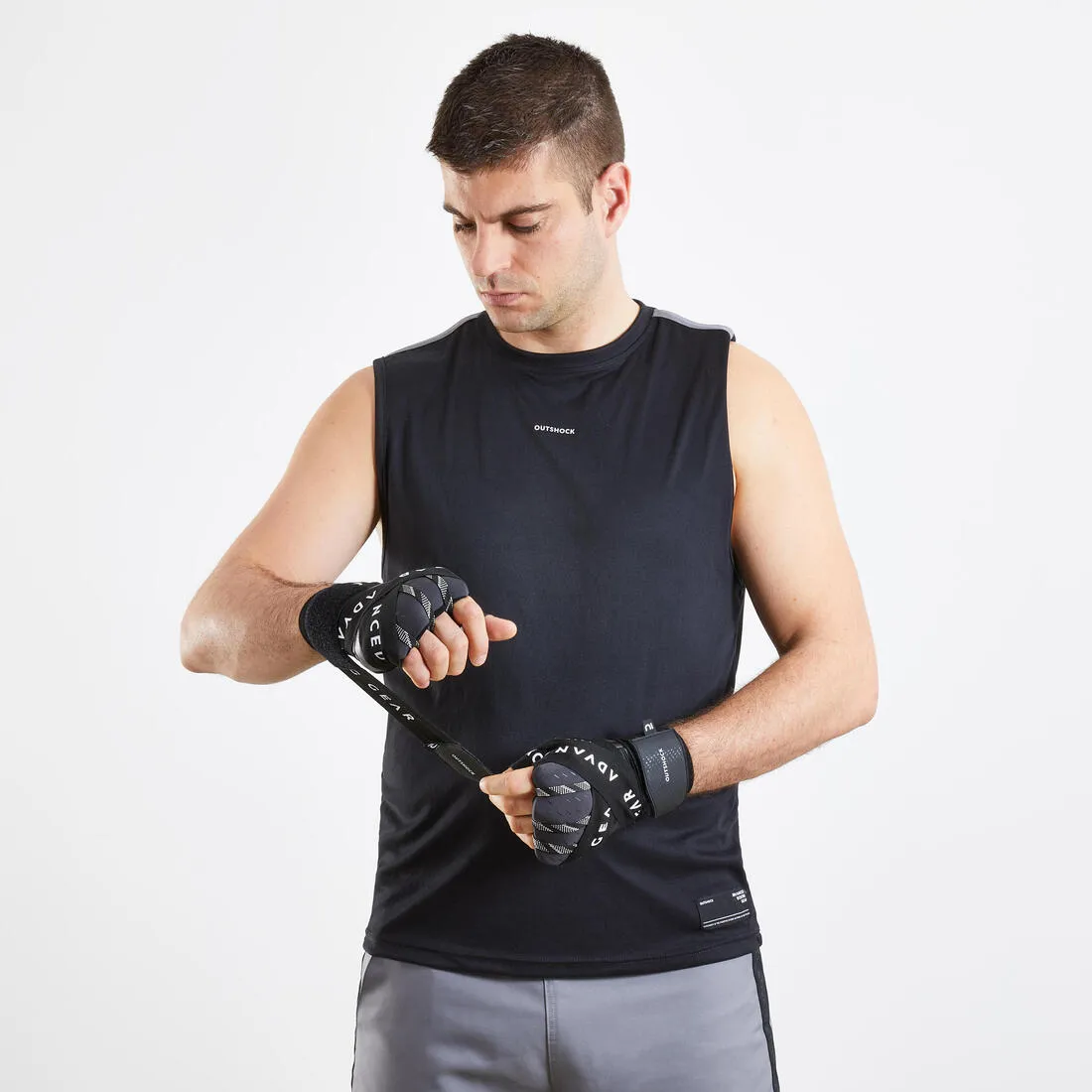 SOUS-GANTS DE BOXE 500 ERGO NOIRS