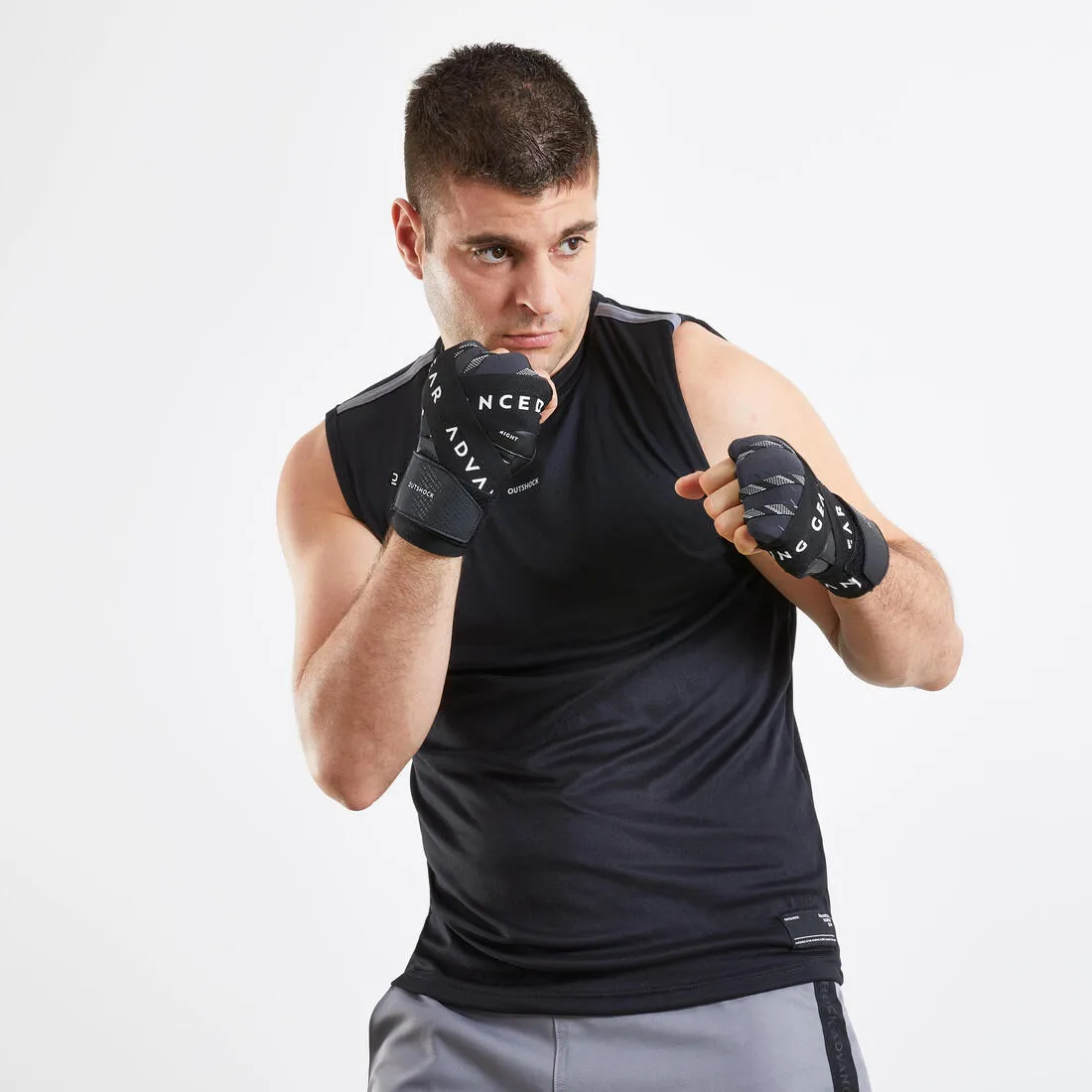 SOUS-GANTS DE BOXE 500 ERGO NOIRS