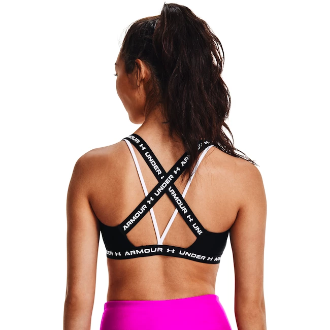 Soutien-gorge pour femme Under Armour  Crossback Low black