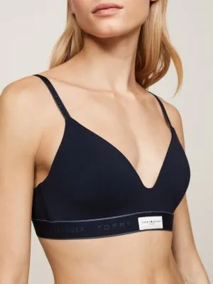 Soutien-gorge triangle TH Established | Bleu | Tommy Hilfiger