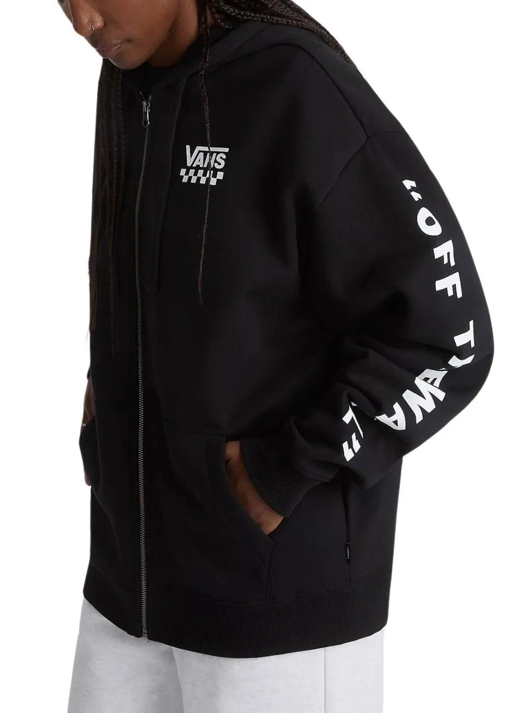 Sudadera Vans Extra Fun Noir Pour Femme