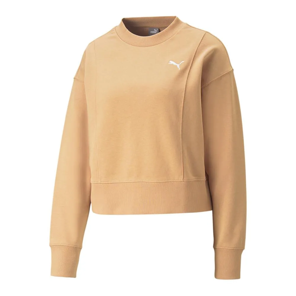 Sweat Beige Femme Puma Her Crew