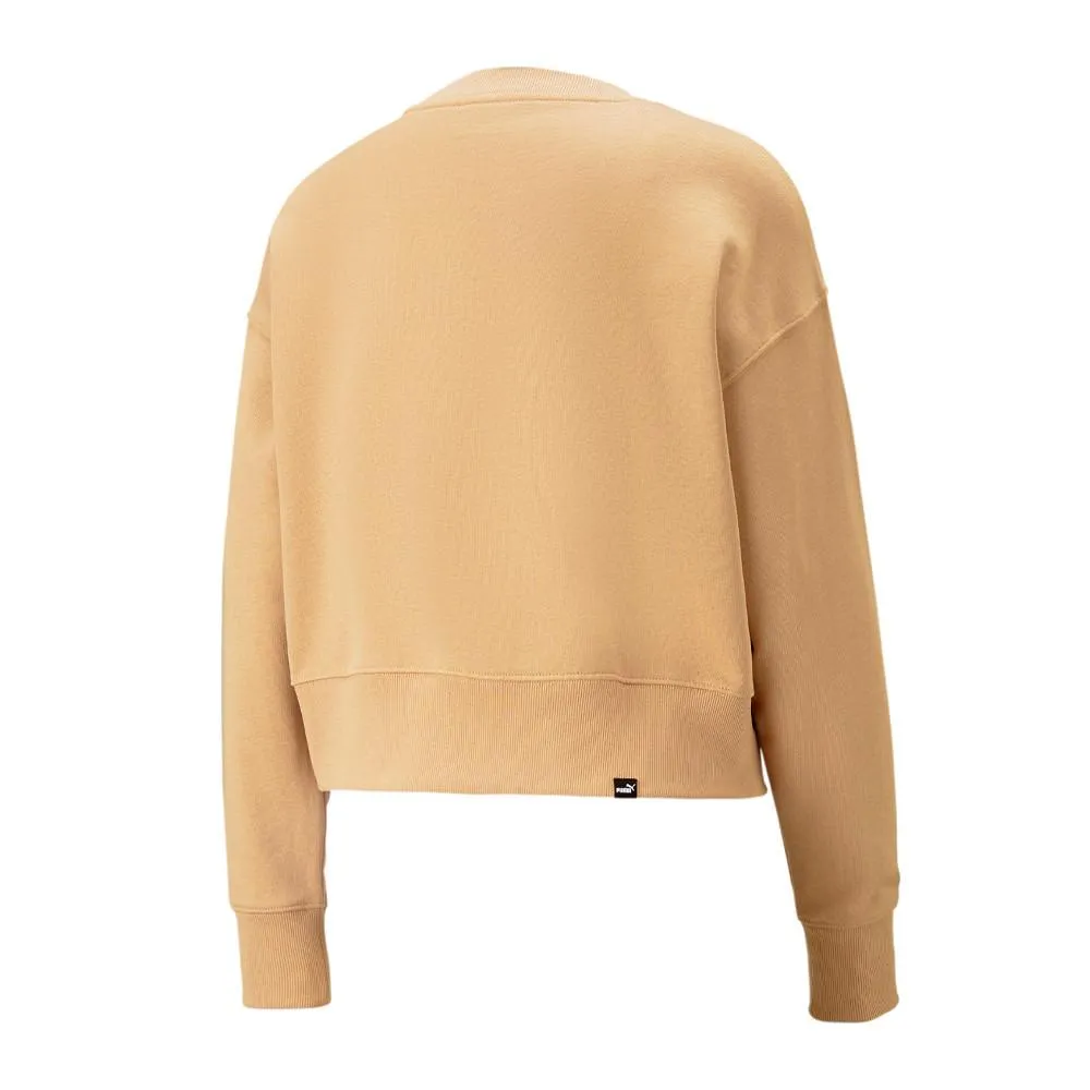 Sweat Beige Femme Puma Her Crew