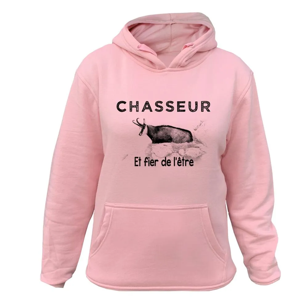 Sweat/pull de chasse Chamois – Chasseur et fier de l’être