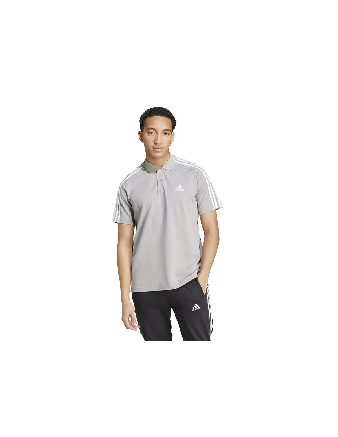 T-shirt adidas Homme manche courte 3S Pq Ps Grey