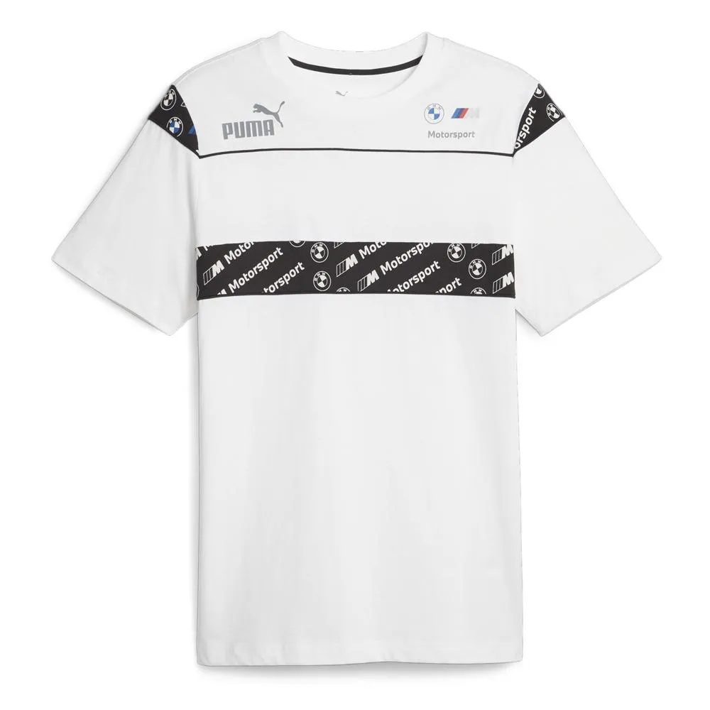 T-shirt Blanc Homme Puma Bmw Sds