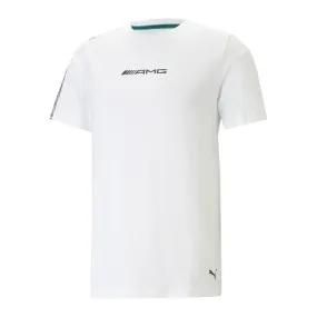 T-shirt Blanc Homme Puma Mapf1 Mercedes