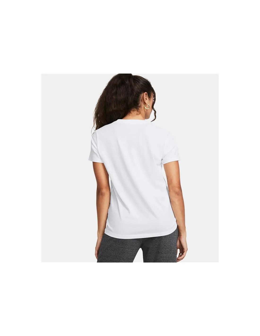 T-shirt de Fitness Under Armour Campus Core Femme White