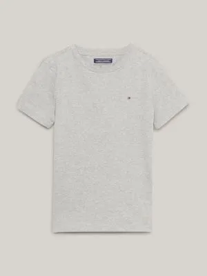 T-shirt en coton bio Essential | Gris | Tommy Hilfiger