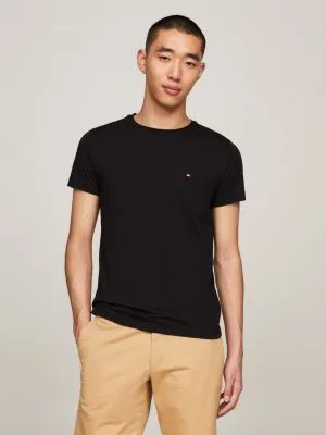 T-shirt extra slim TH Flex | Noir | Tommy Hilfiger