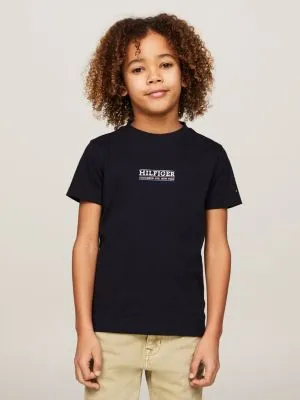 T-shirt Hilfiger Monotype | Bleu | Tommy Hilfiger