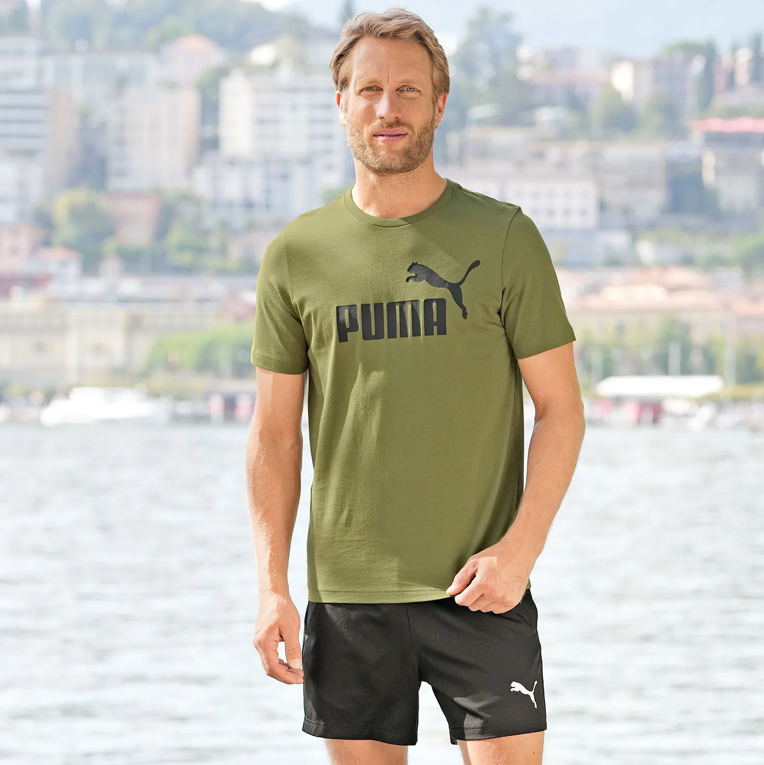 T-shirt hommes PUMA ESS Logo TEE ⋆ Lehner Versand