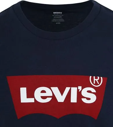 T-Shirt Levi's Logo Graphique Marine 17783-0139 commander en