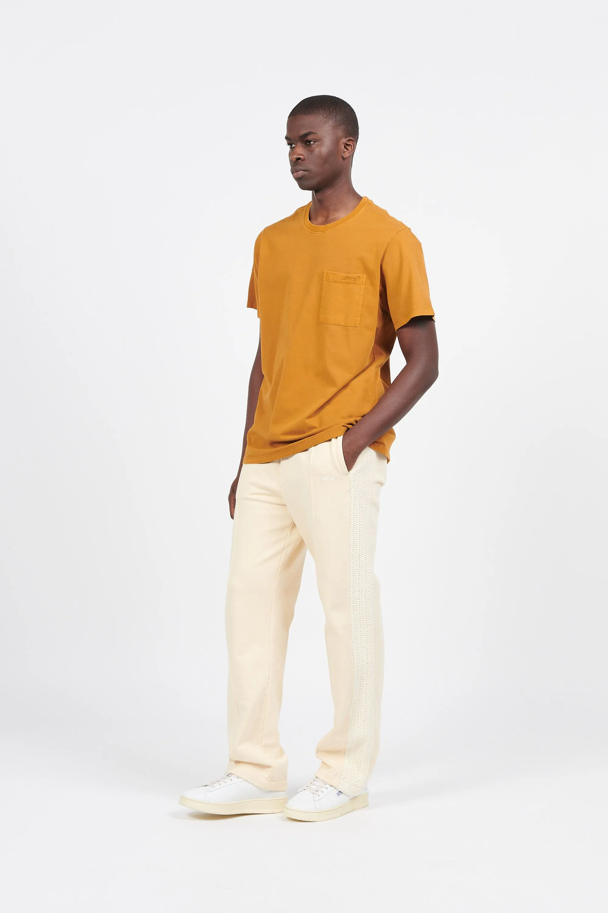 T-shirt Orange Levi's - Homme | Citadium