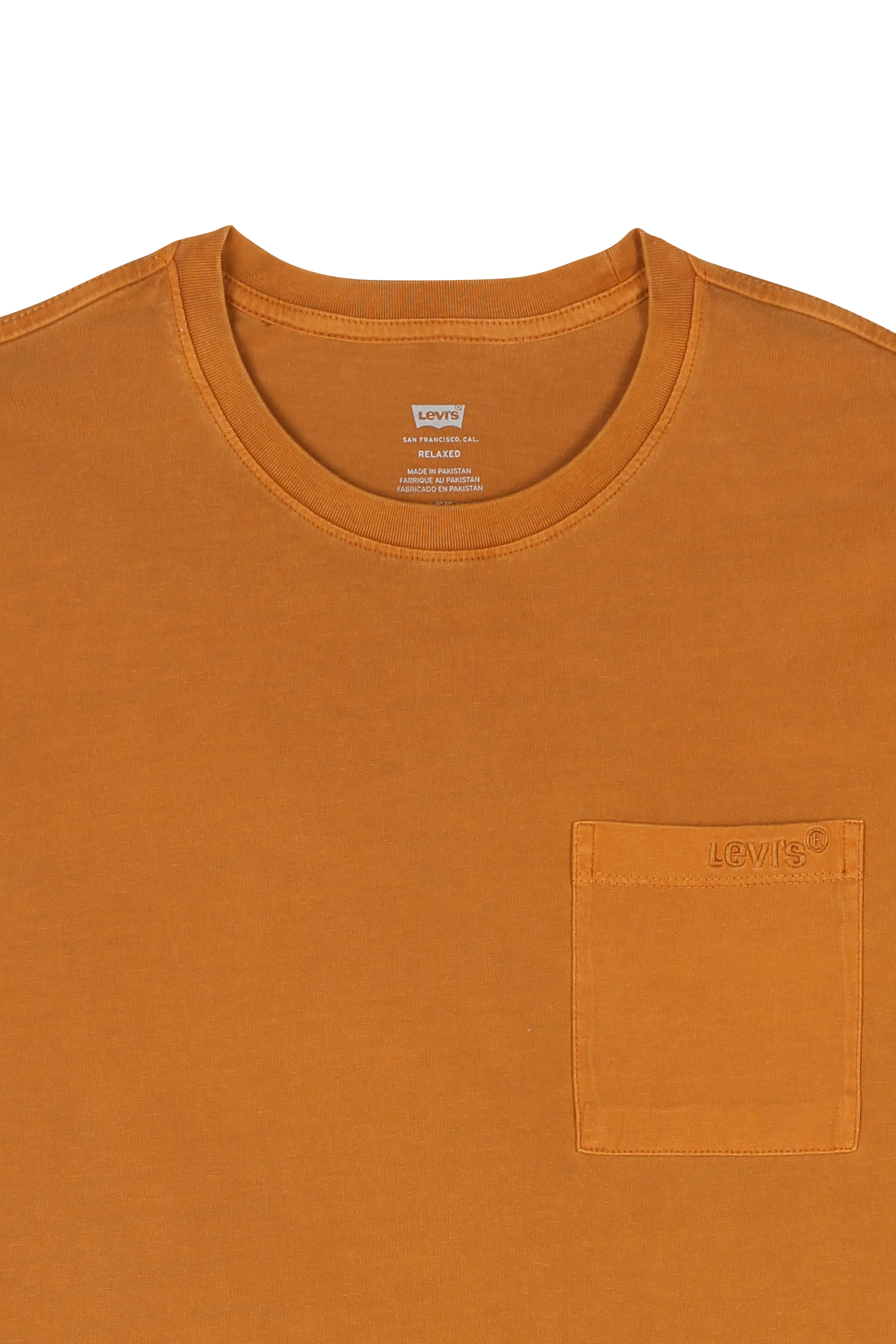 T-shirt Orange Levi's - Homme | Citadium