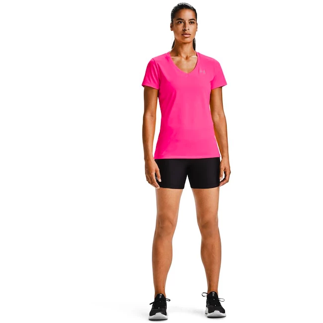 T-shirt pour femme Under Armour  Tech SSV Solid Pink XS