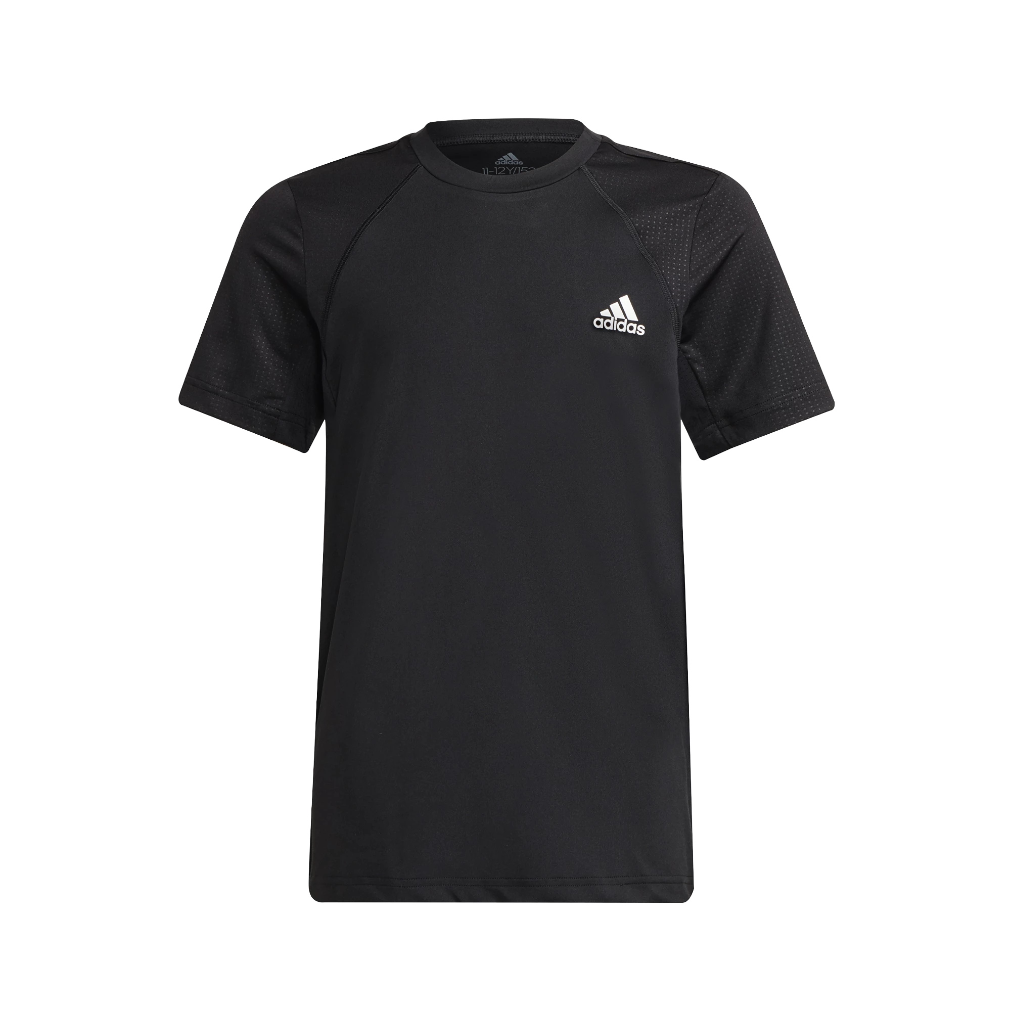 T-shirt pour garçon adidas Aeroready Graphic Tee Black 140 cm