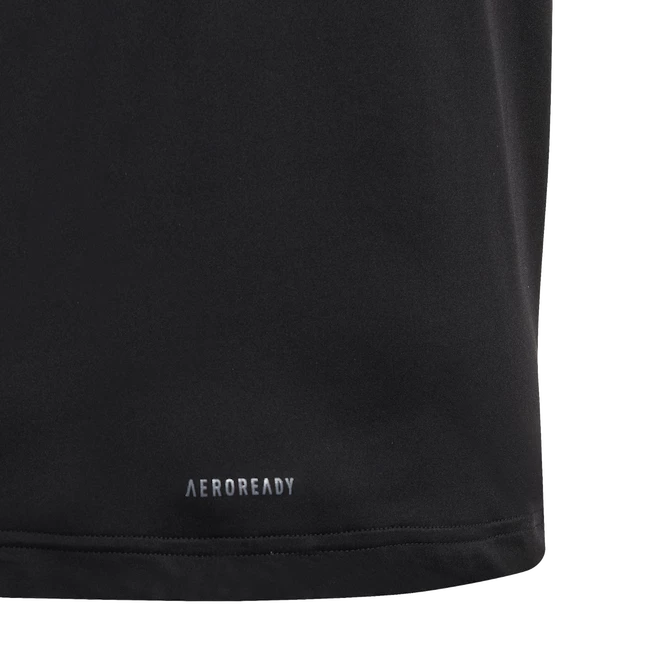 T-shirt pour garçon adidas Aeroready Graphic Tee Black 140 cm