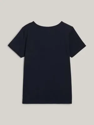 T-shirt Signature 1985 Collection Adaptive | Bleu | Tommy Hilfiger