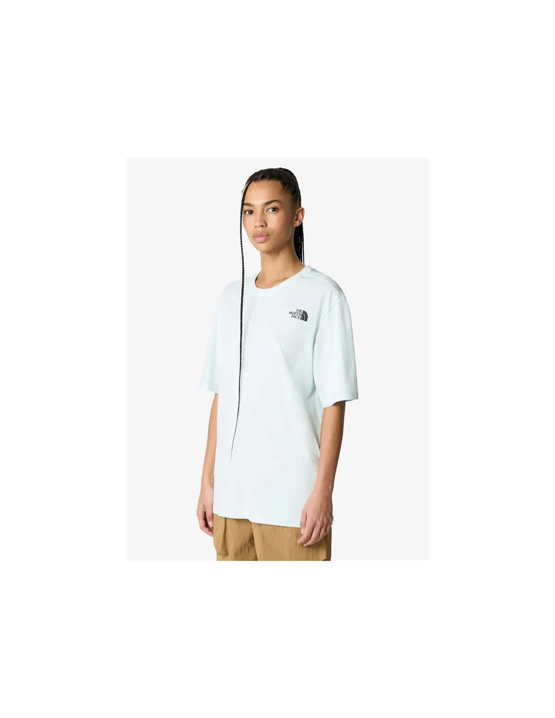 T-shirt The North Face Relaxed Redbox Femmes Bleu