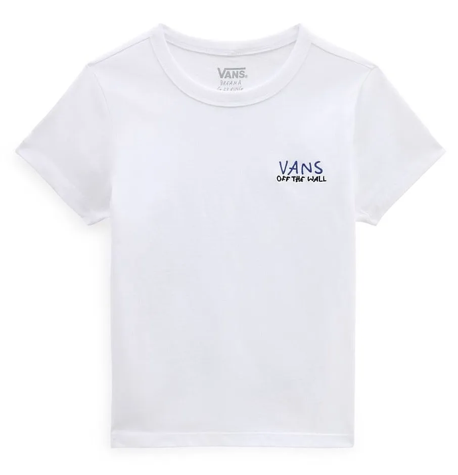 T-shirt Vans Breana Skate Mini - Breana Geering White - women´s