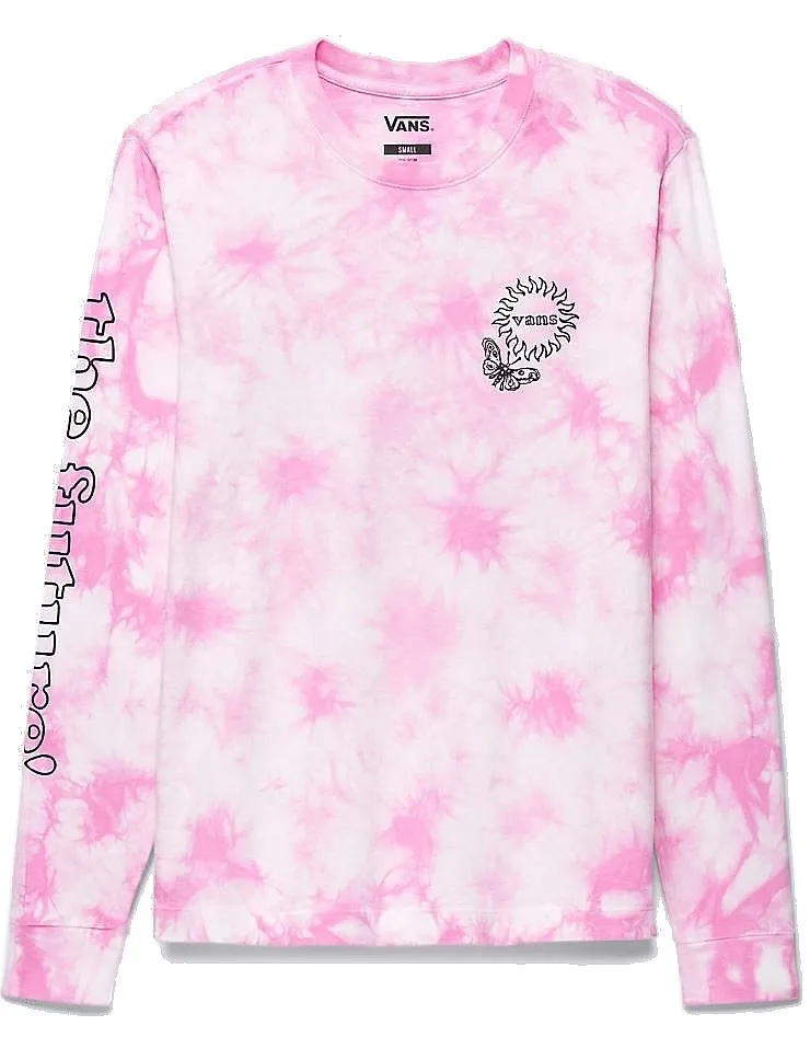 T-shirt Vans Far Future Wash BFF LS - Cyclamen - women´s