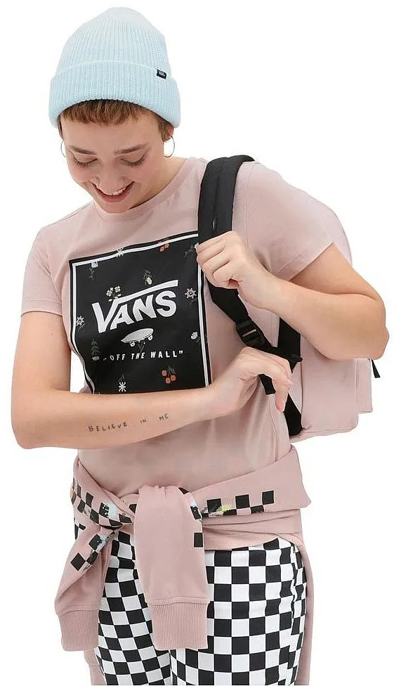 T-shirt Vans Micro Ditsy Box Fill - Rose Smoke - women´s