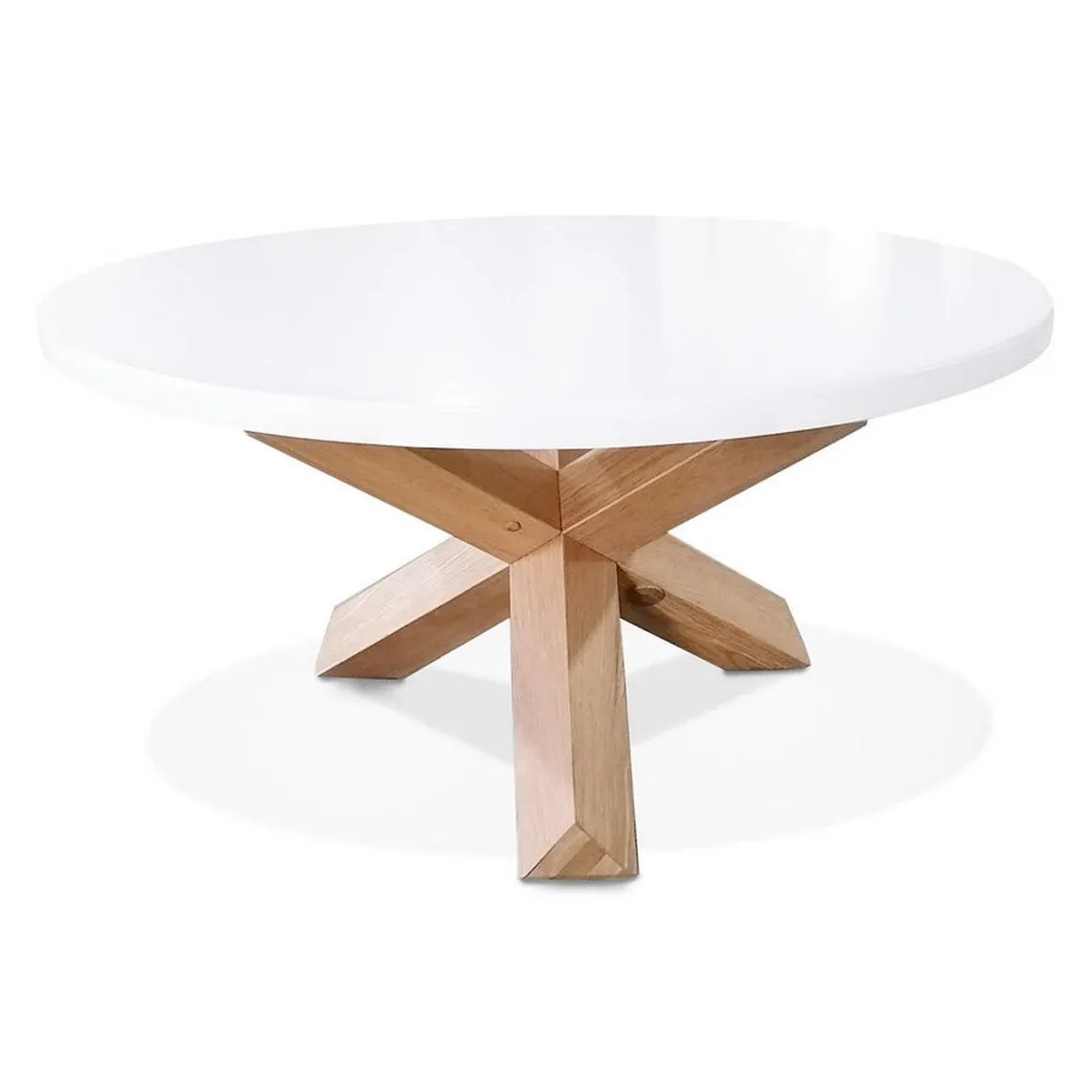 Table basse Blanche design LIV 80 COFFEE TABLE Style scandinave | 3 Suisses