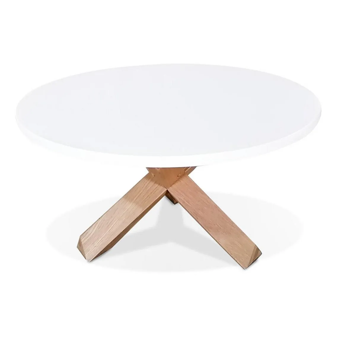 Table basse Blanche design LIV 80 COFFEE TABLE Style scandinave | 3 Suisses