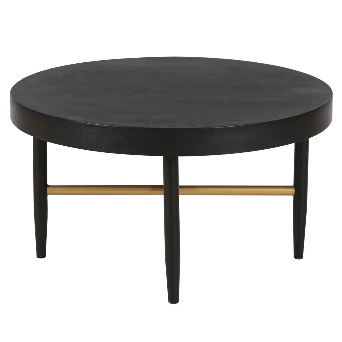 Table basse chêne noire et marron | 3 Suisses