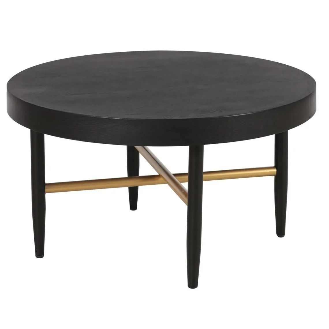 Table basse chêne noire et marron | 3 Suisses