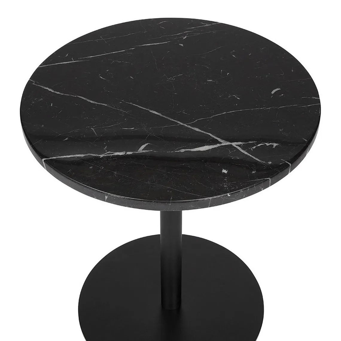 Table basse Noire design MINERAL  | 3 Suisses