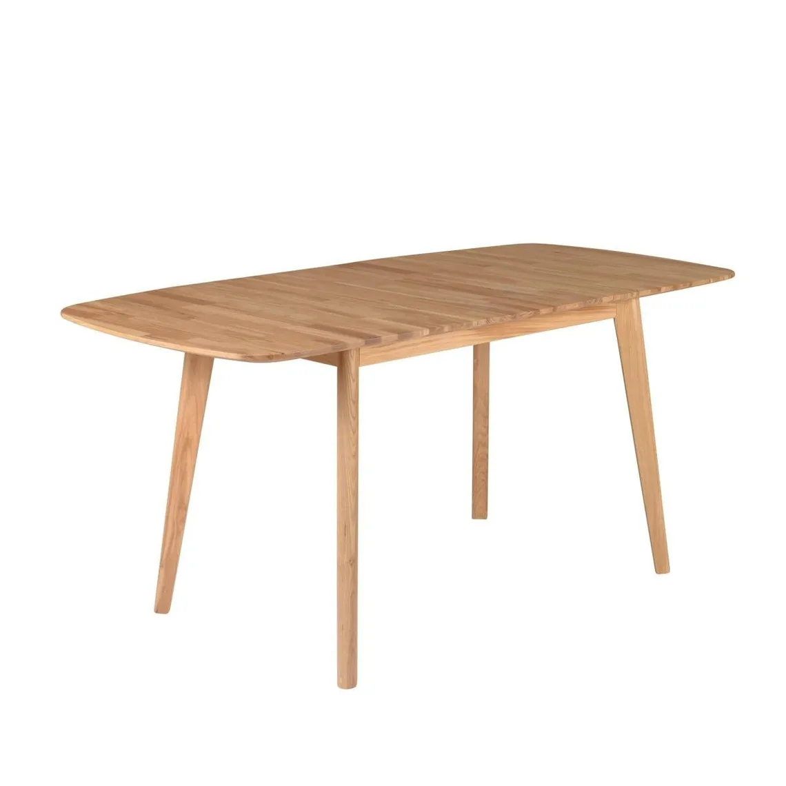 Table repas en bois rectangulaire 120 cm, avec allonge  | 3 Suisses