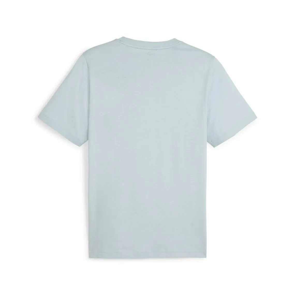 Tee-shirt homme turquoise ESS+2 en coton Puma - T-shirt / Polo Homme sur MenCorner