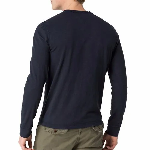 Tee Shirt Tommy Hilfiger homme à manches longues en coton noir