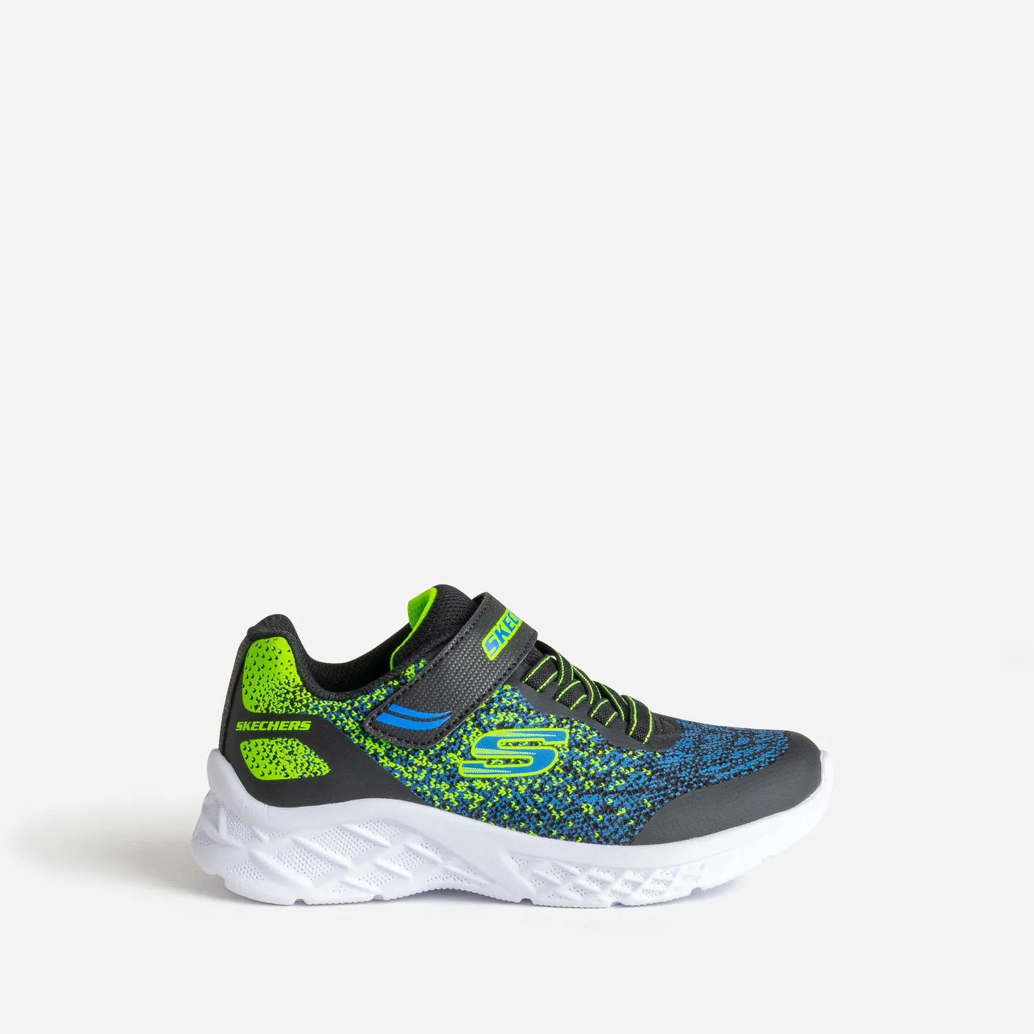 Tennis SKECHERS noire, bleue, vert fluo - Chaussures de sport Sport | ERAM