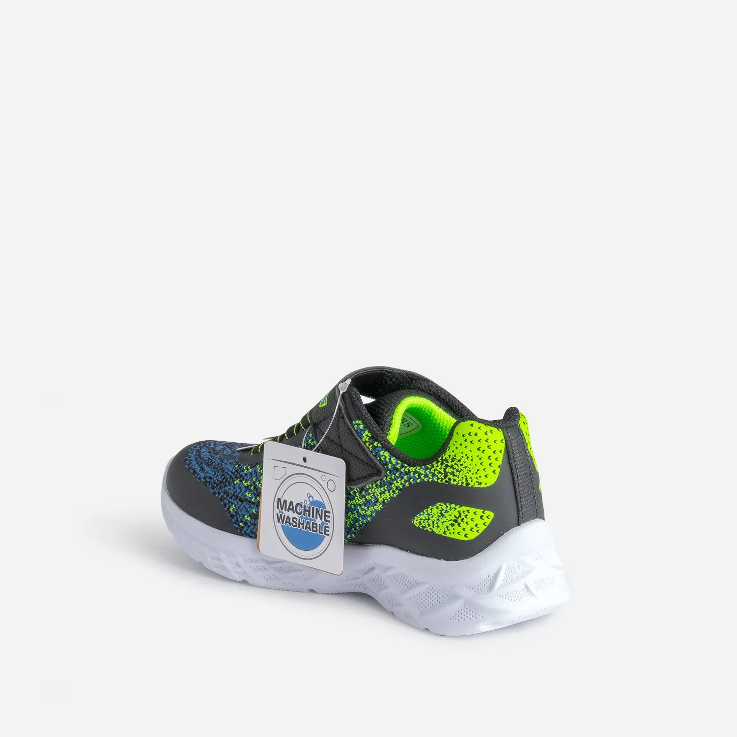 Tennis SKECHERS noire, bleue, vert fluo - Chaussures de sport Sport | ERAM