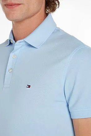 Tommy Hilfiger 1985 Polo Bleu Clair MW0MW17771-C1R commander