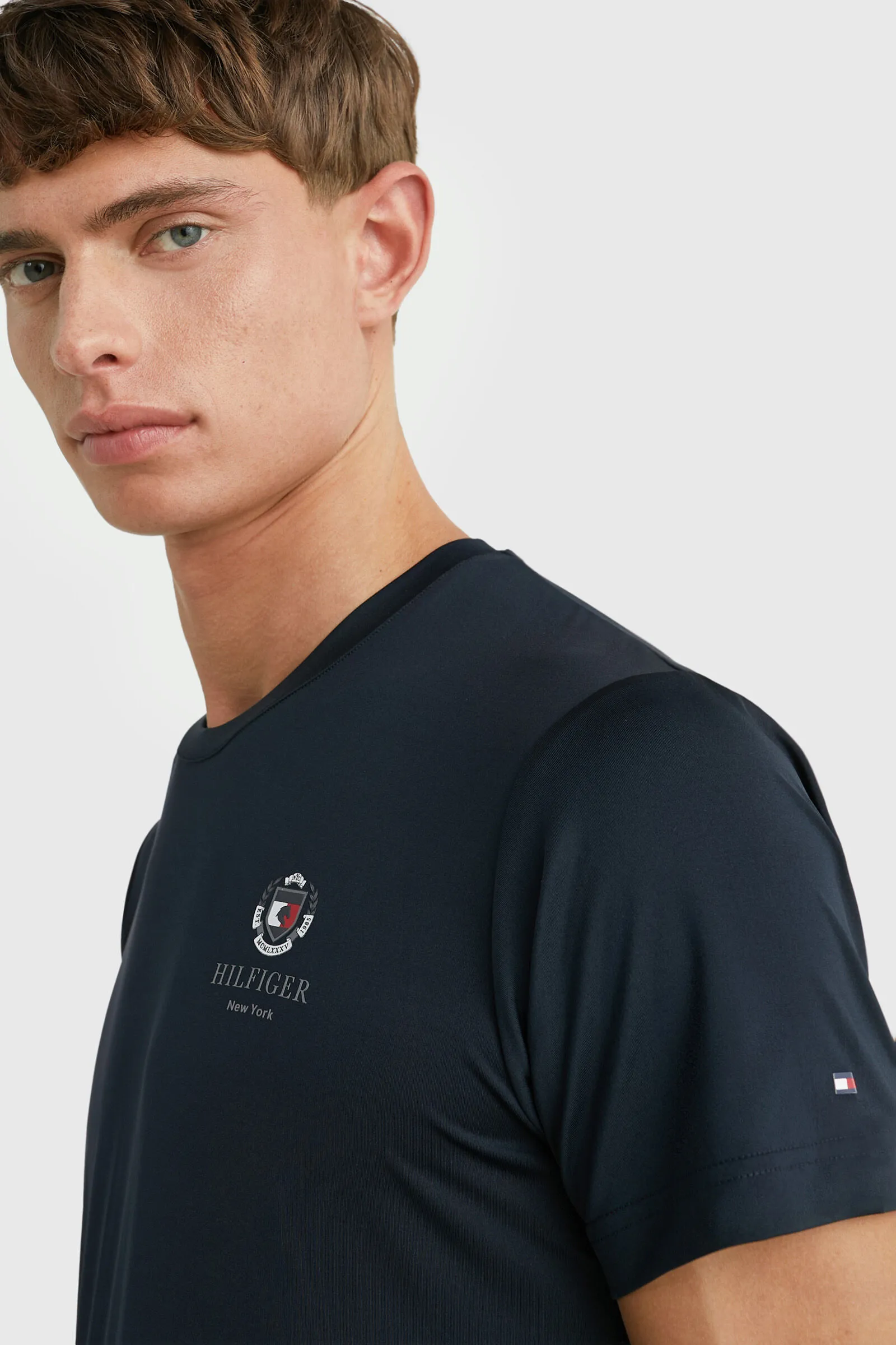 Tommy Hilfiger Equestrian Performance Crest t-shirt imprimé pour homme