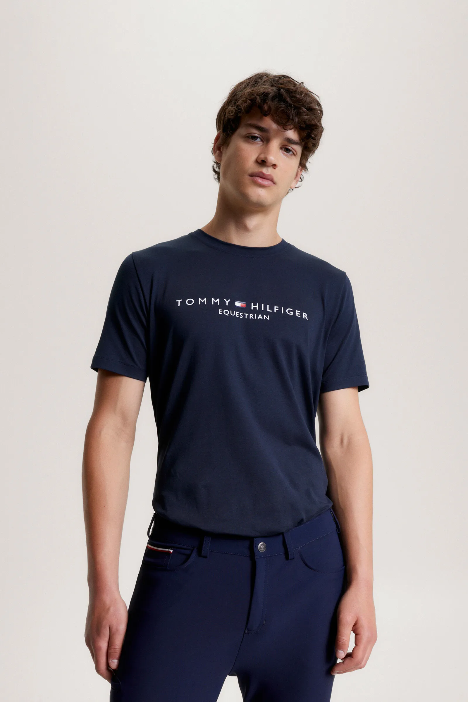 Tommy Hilfiger Equestrian T-shirt à manches courtes et motif graphique Williamsburg