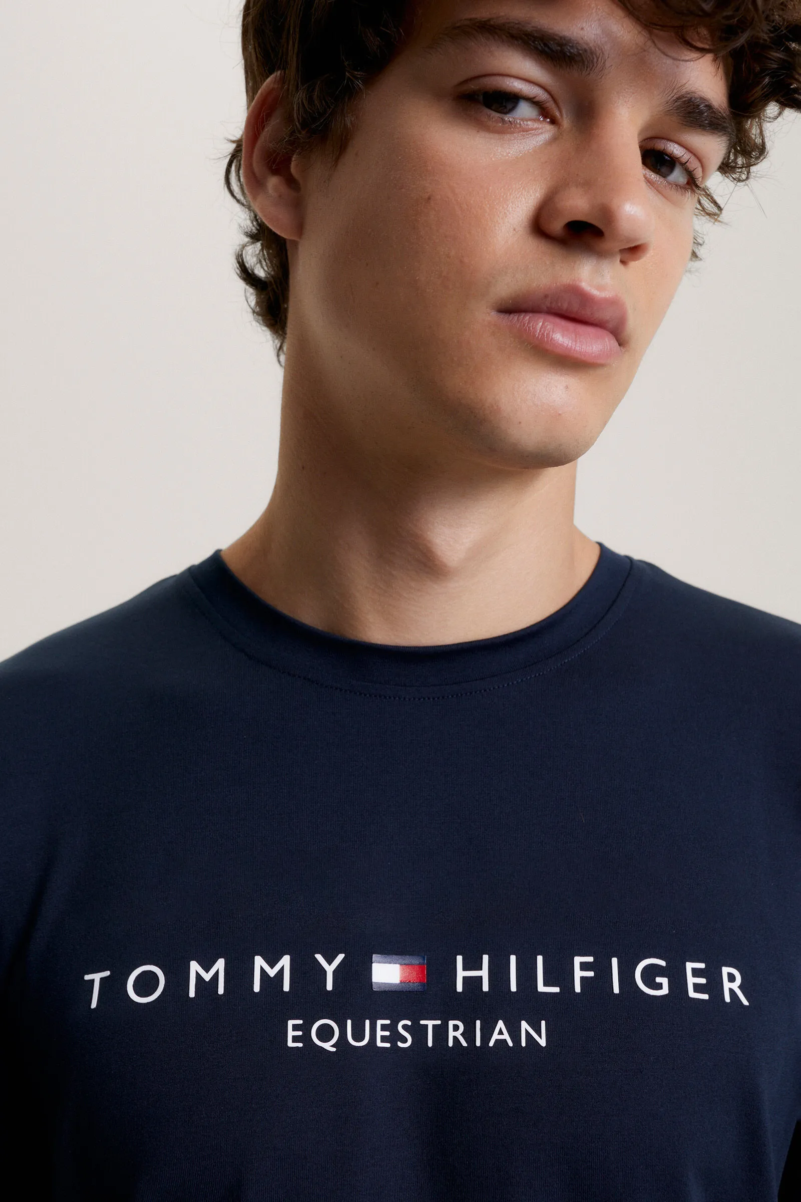 Tommy Hilfiger Equestrian T-shirt à manches courtes et motif graphique Williamsburg